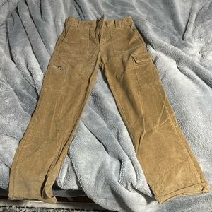 Tan corduroy pants